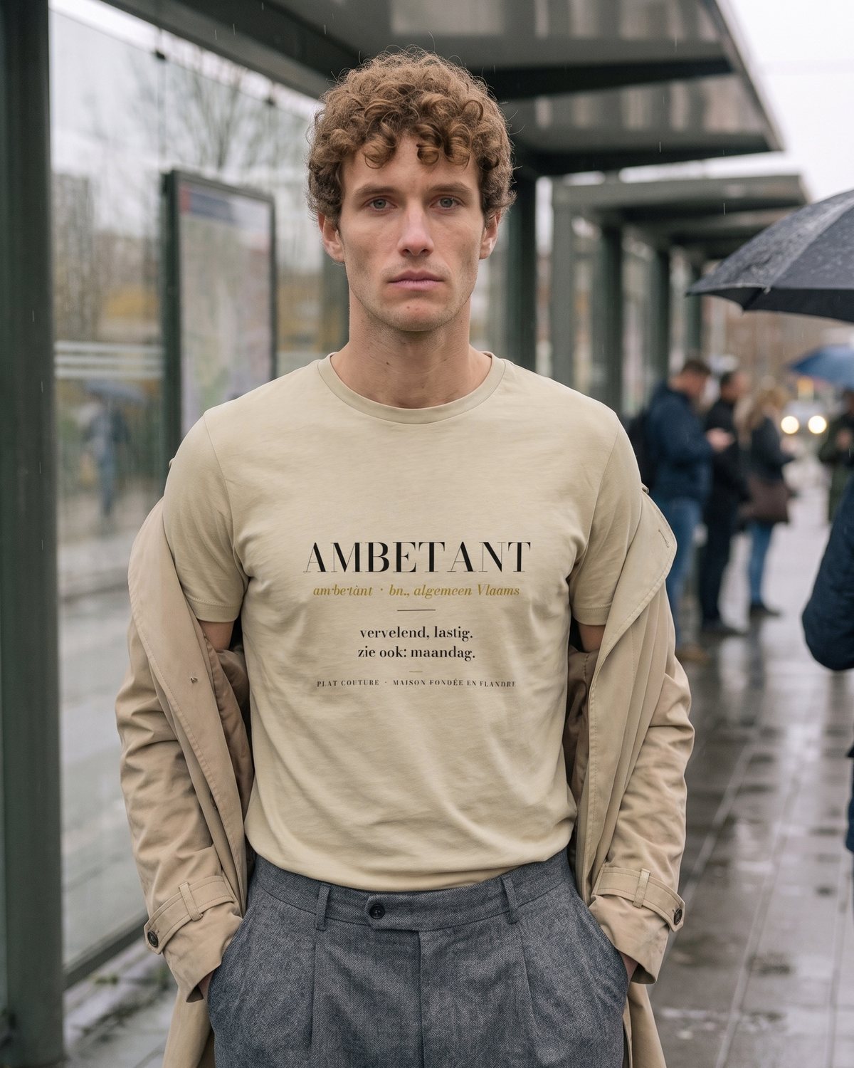Le Tee Classique AMBETANT in Desert Dust
